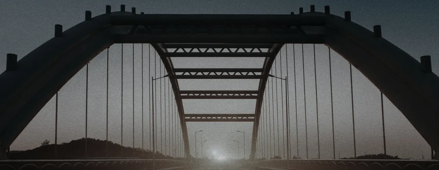 Bridge at golden hour